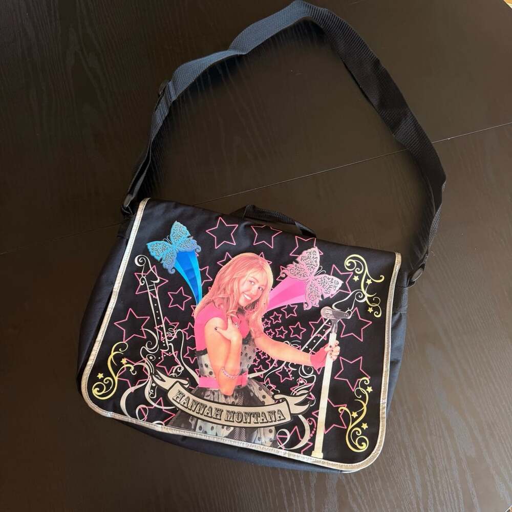 Disney Hannah Montana Y2K Messenger Bag Crossbody Miley Cyrus
